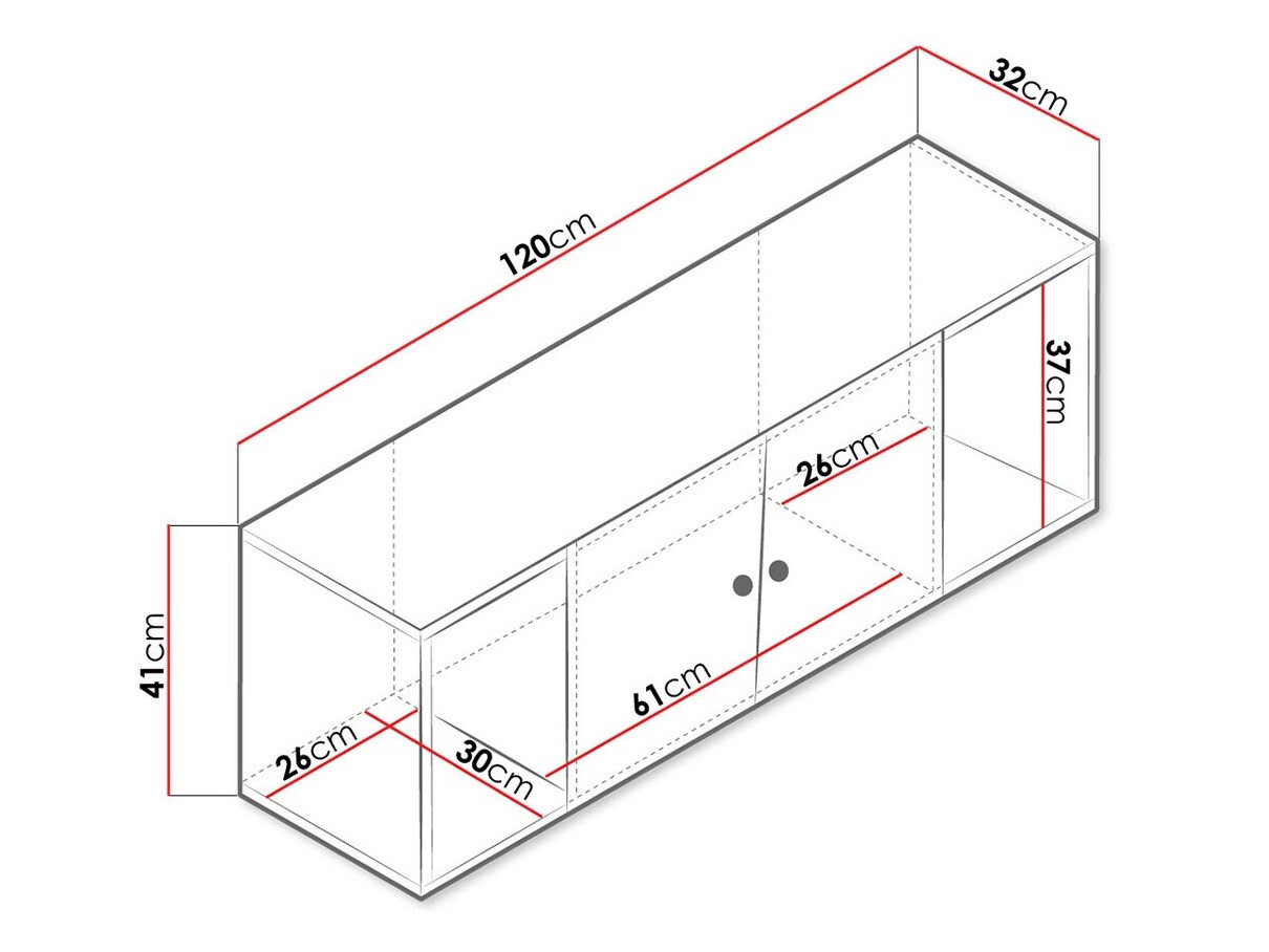 Piekarams skapītis Almira 112 (Artisan ozols + Balts)