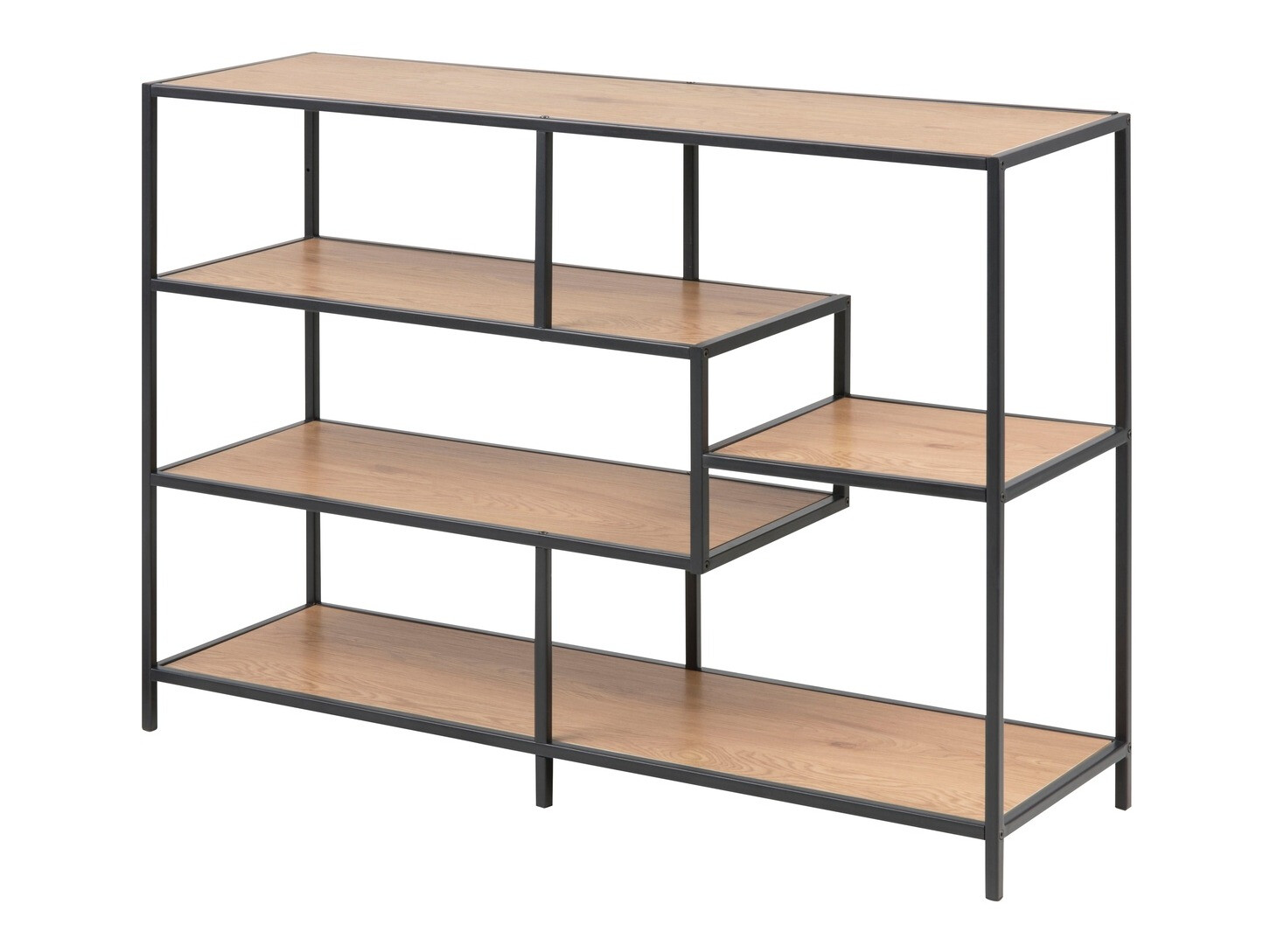 Plaukts Norsica Sevferi 102 (Savvaļas ozols + Melns)