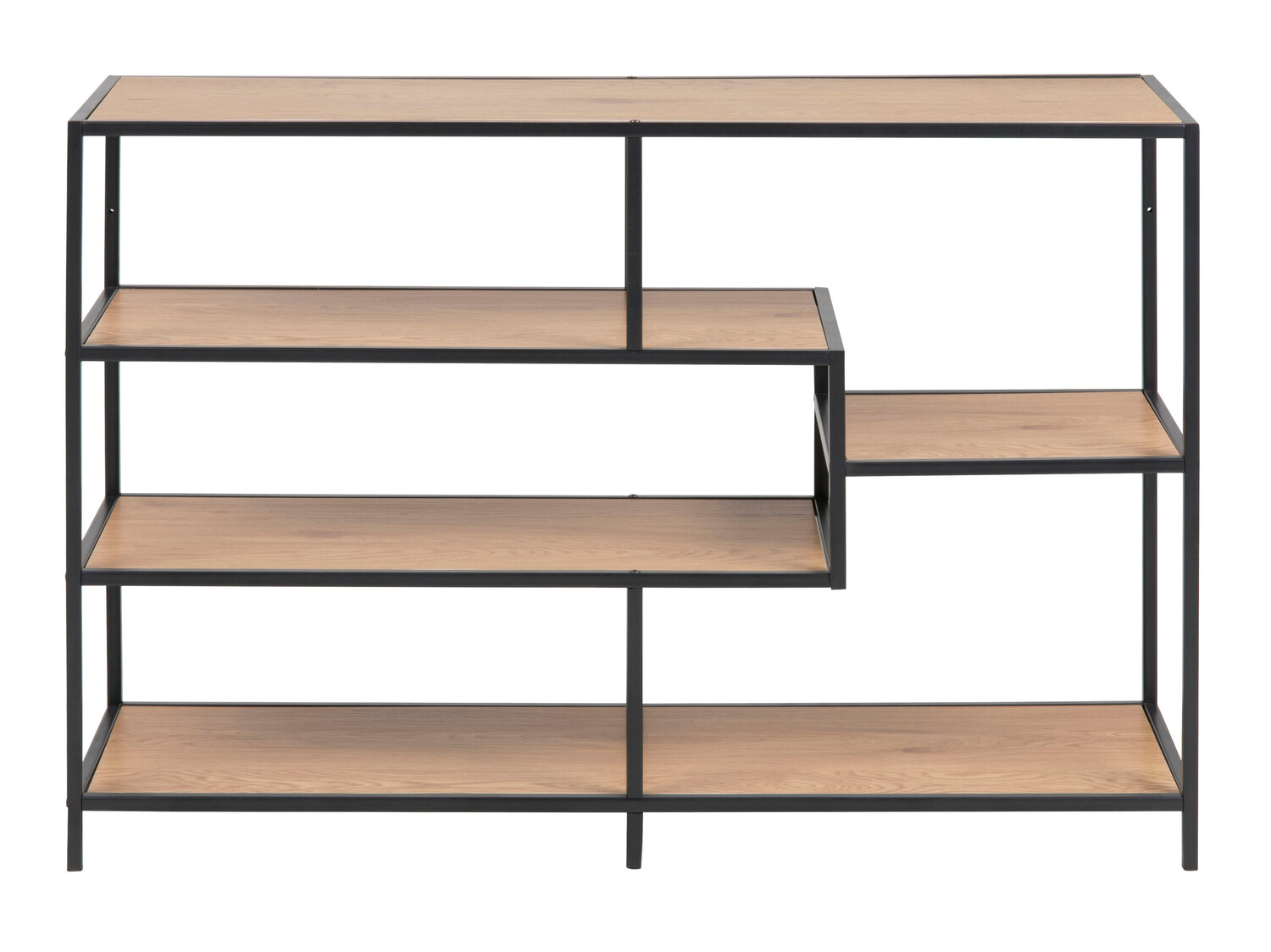 Plaukts Norsica Sevferi 102 (Savvaļas ozols + Melns)