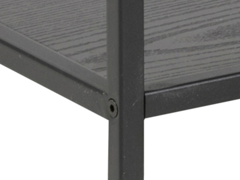 Стеллаж Norsica Sevferi 102 (Черный пепел + Чёрный)