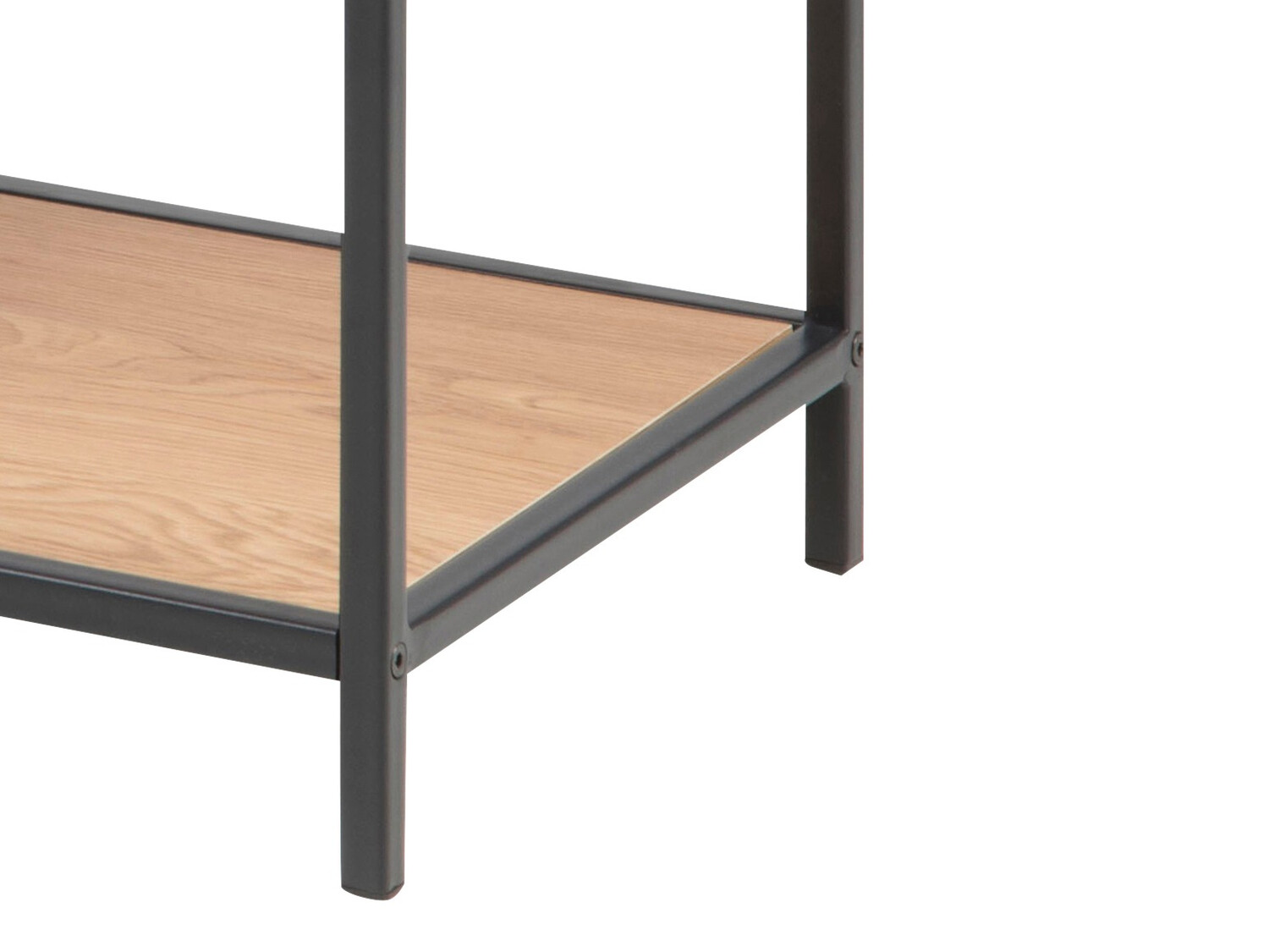 Стеллаж Norsica Sevferi 102 (Дикий дуб + Чёрный)