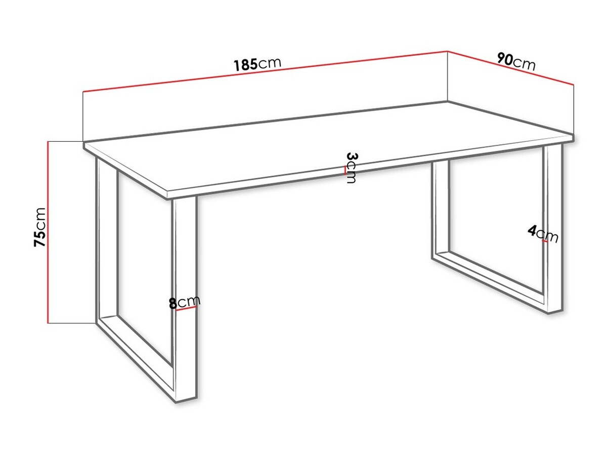 Galds Tucson 139 (Lancelots ozols + Melns)