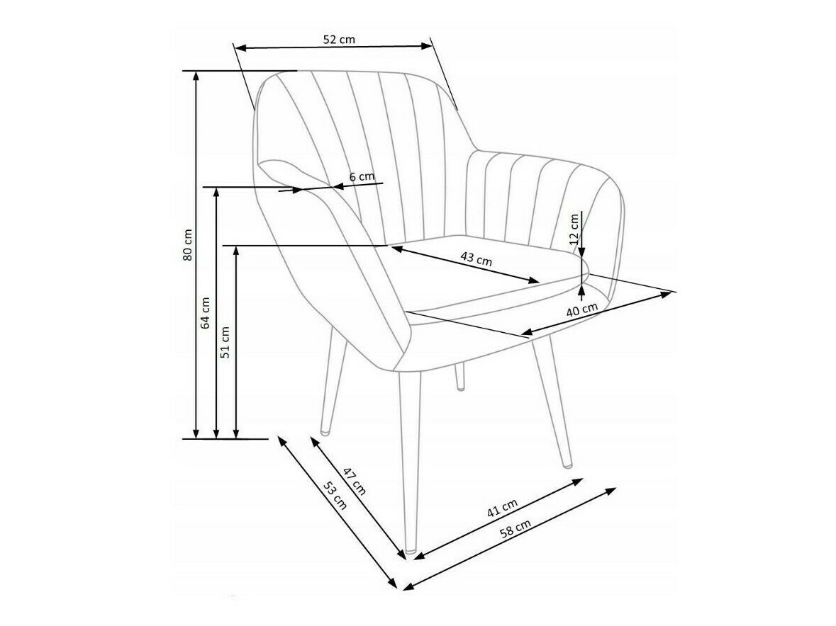 Krēsls Houston 1220 (Tumši zaļš)