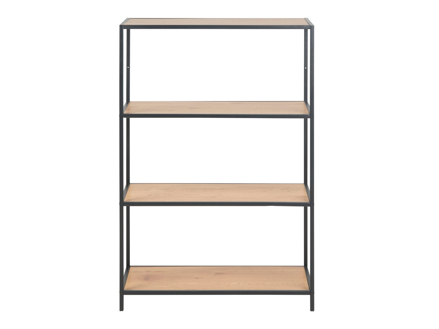 Стеллаж Norsica Sevferi 105 (Дикий дуб + Чёрный)