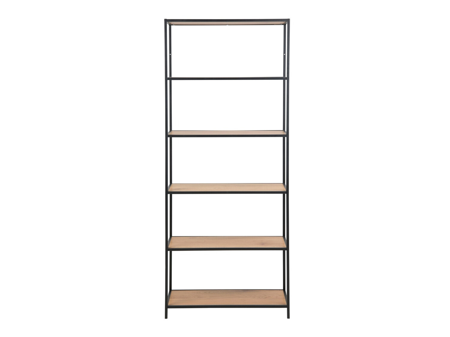 Стеллаж Norsica Sevferi 107 (Дикий дуб + Чёрный)