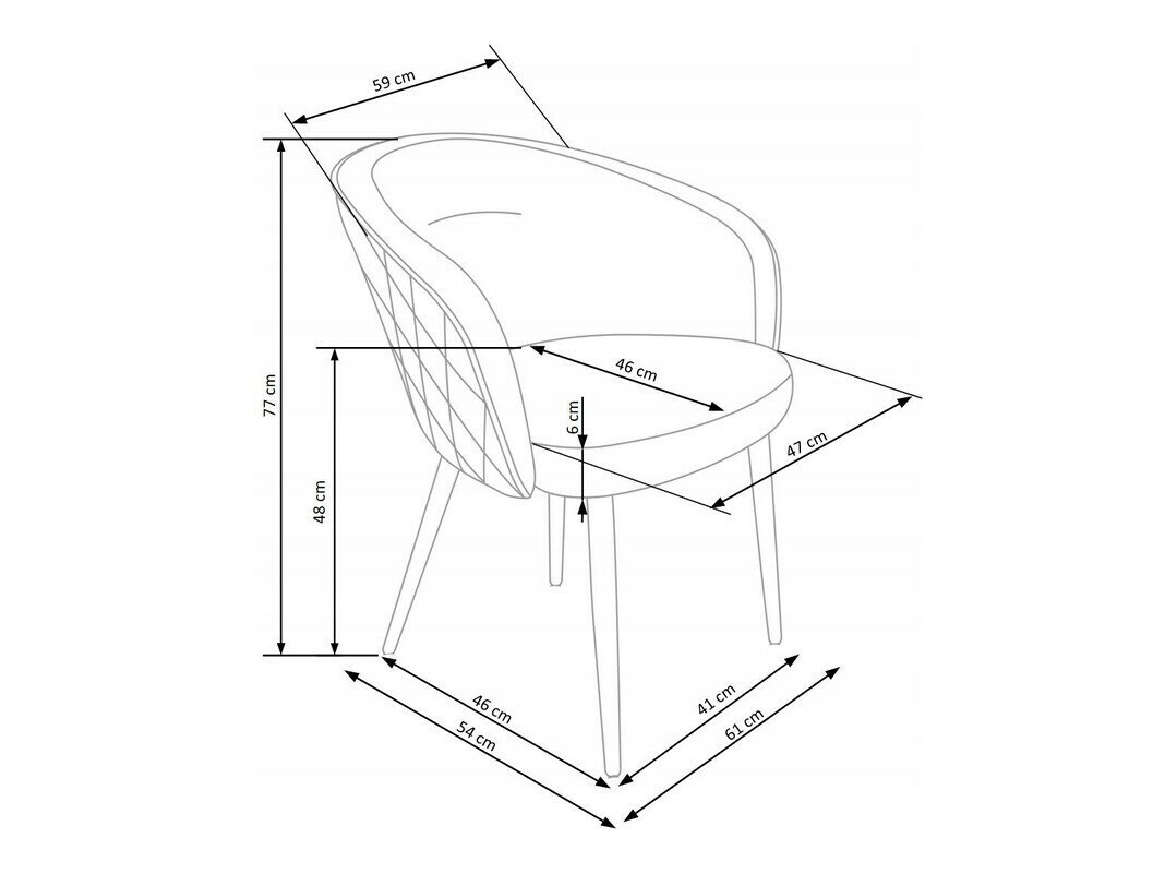 Стул Houston 1230 (Серый)