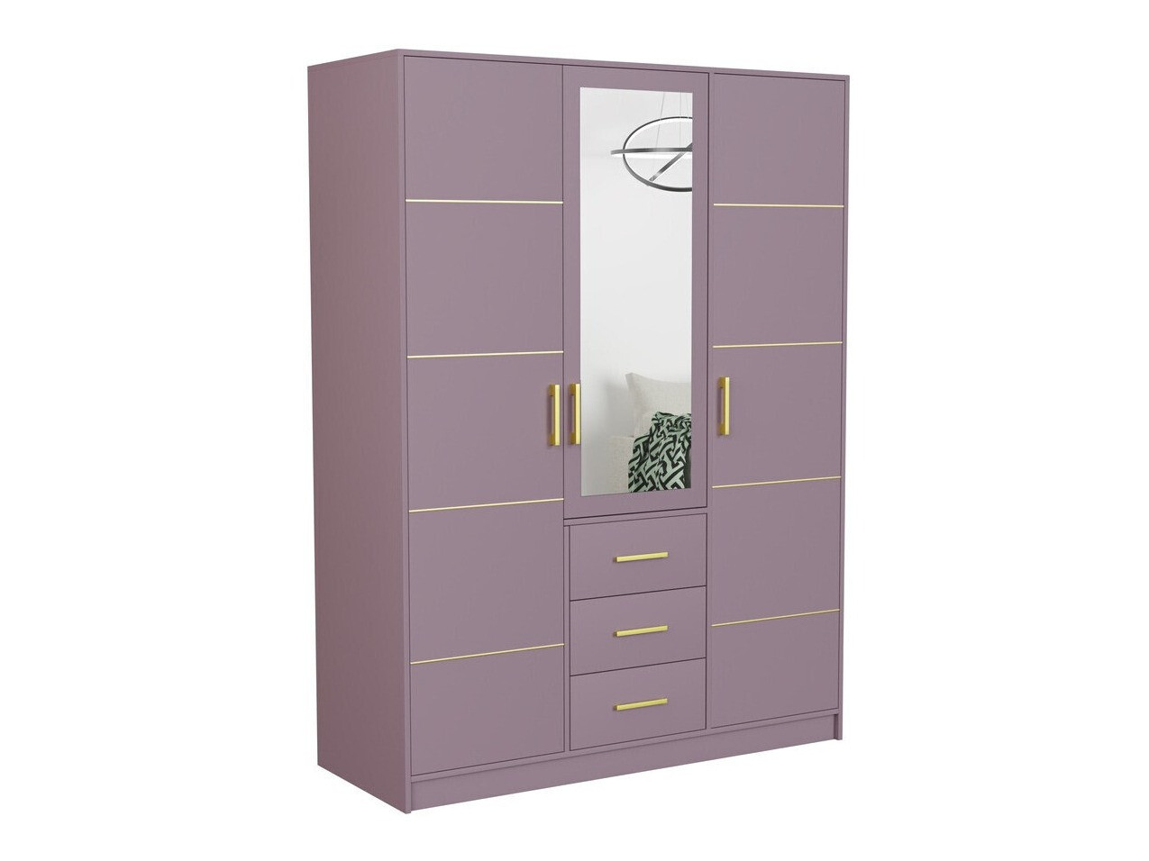 Guļamistabas komplekts Dortivu 154 (Violets + Inari 96)