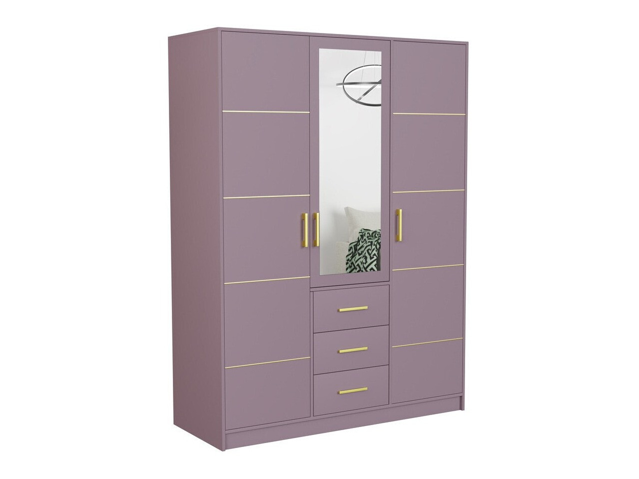 Guļamistabas komplekts Dortivu 154 (Violets + Inari 96)