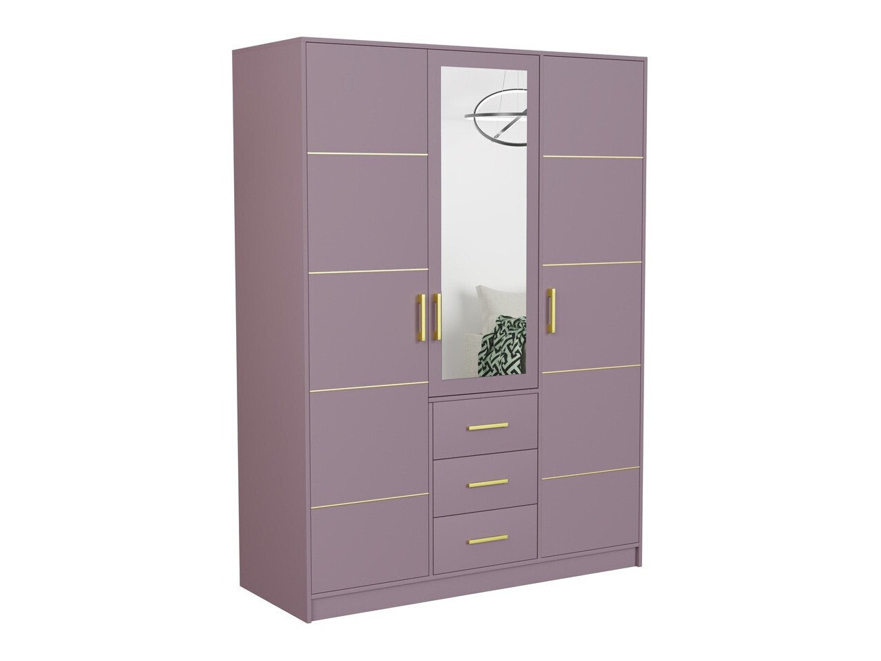 Guļamistabas komplekts Dortivu 154 (Violets + Inari 96)