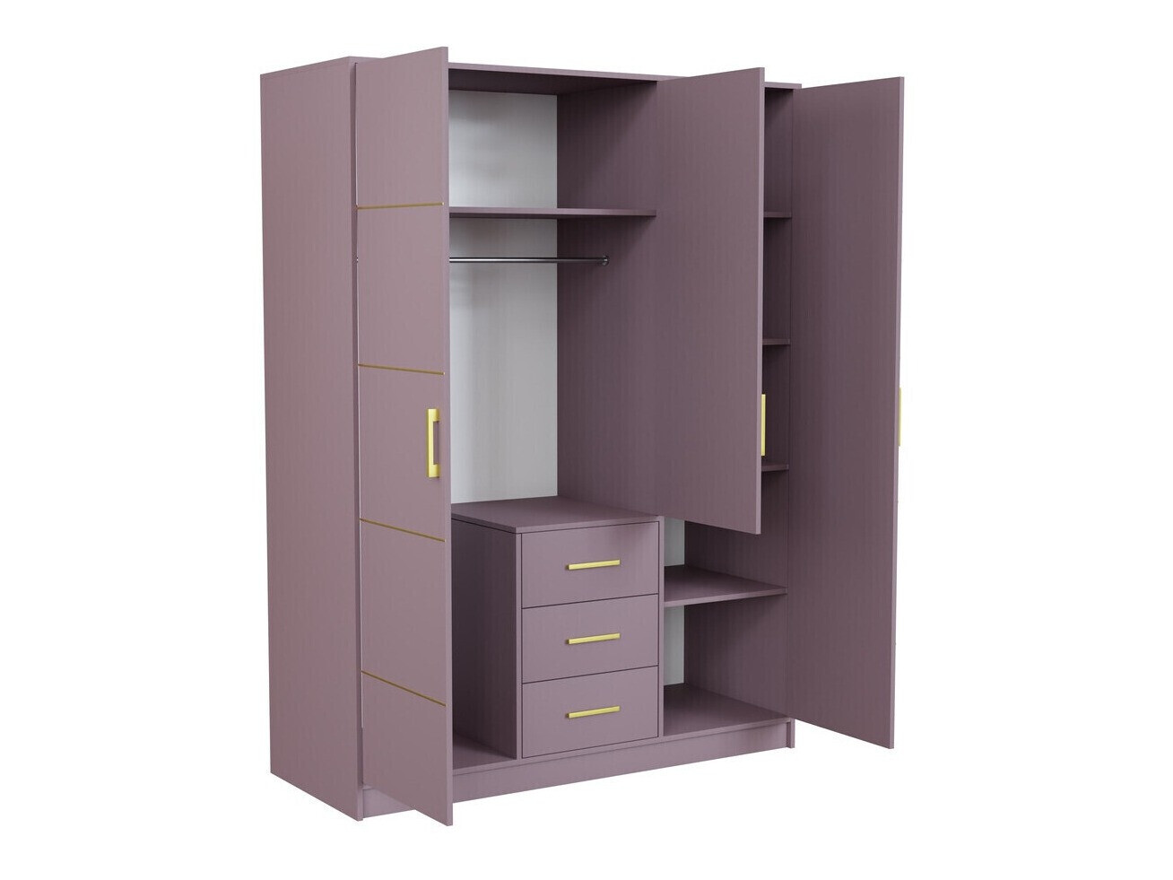 Guļamistabas komplekts Dortivu 154 (Violets + Inari 96)