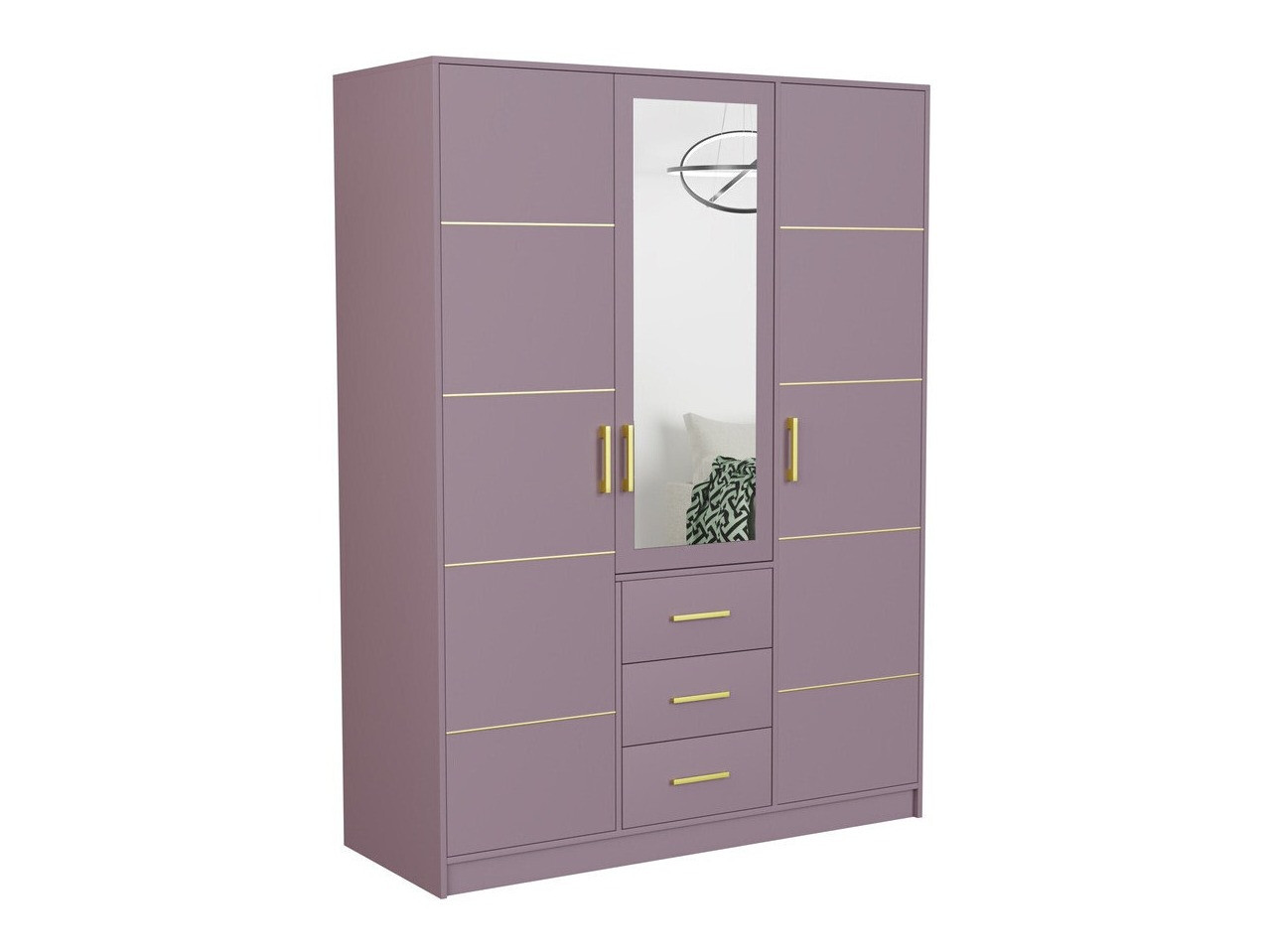 Guļamistabas komplekts Dortivu 154 (Violets + Inari 96)