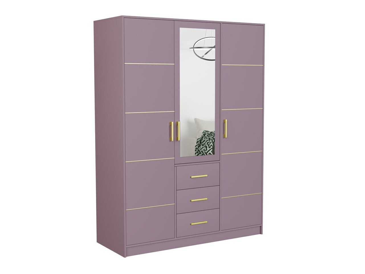 Guļamistabas komplekts Dortivu 154 (Violets + Inari 96)