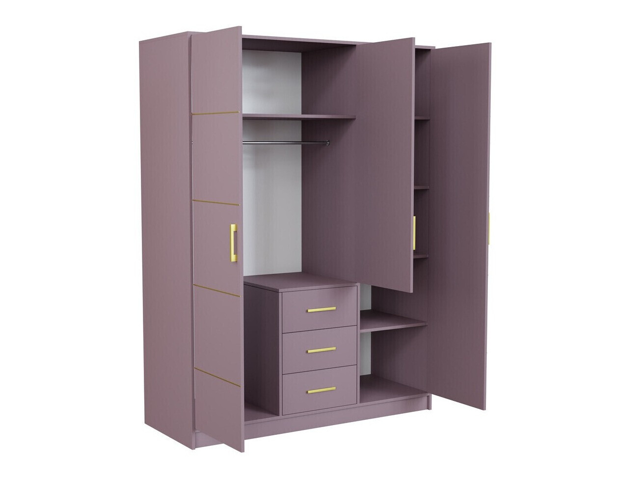 Guļamistabas komplekts Dortivu 154 (Violets + Inari 96)