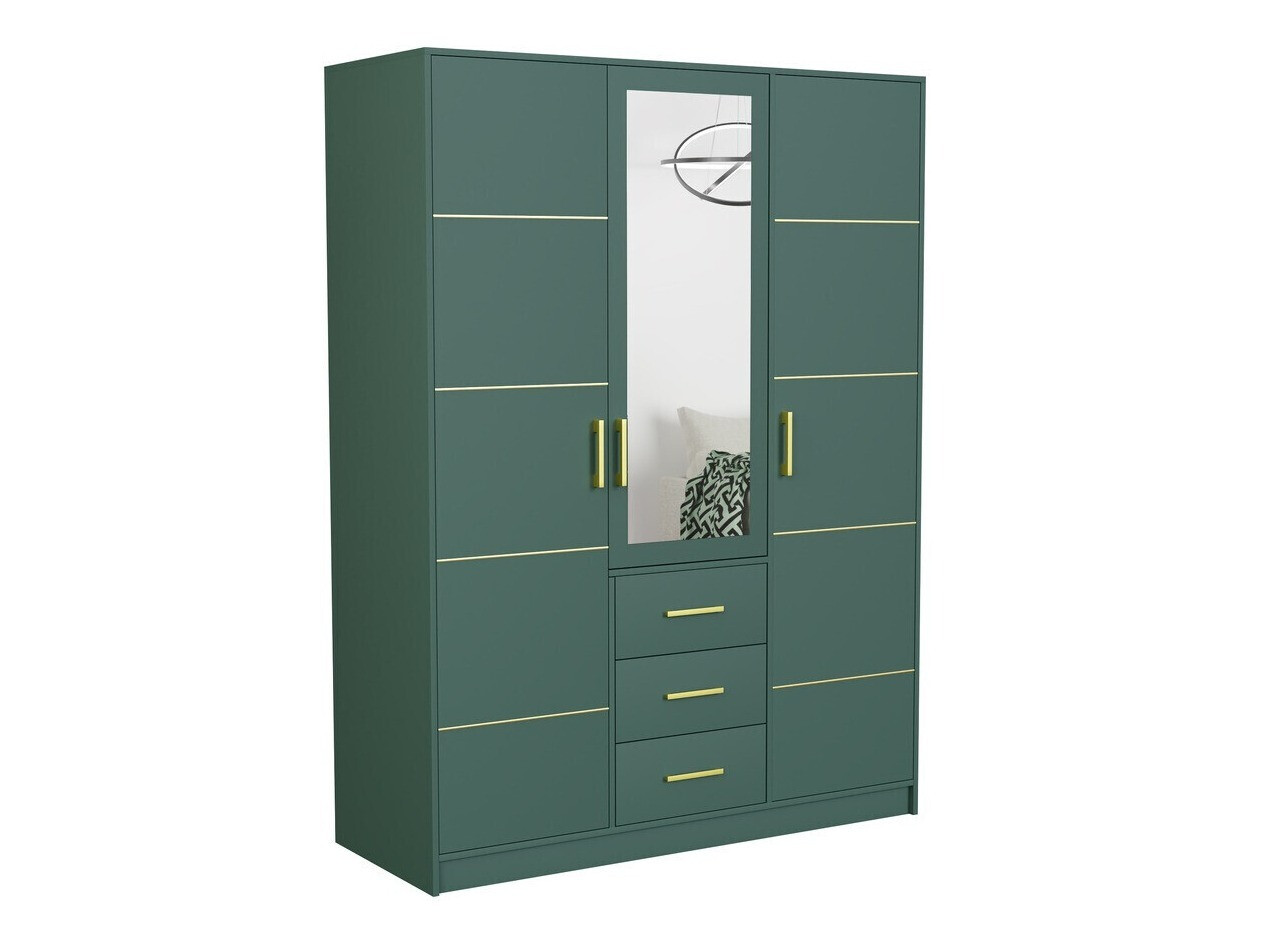 Guļamistabas komplekts Dortivu 154 (Zaļš + Inari 96)