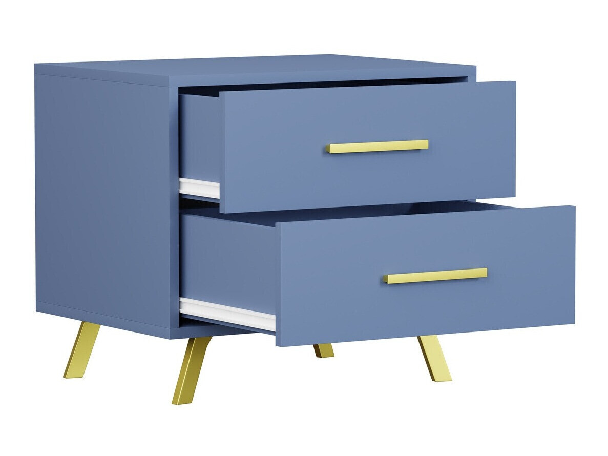 Guļamistabas komplekts Dortivu 154 (Zils + Inari 96)