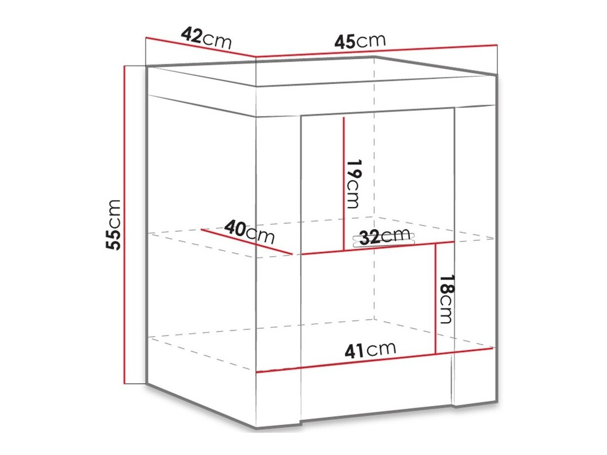 Naktsgaldiņš Serfeno 119 (Tumši pelni)
