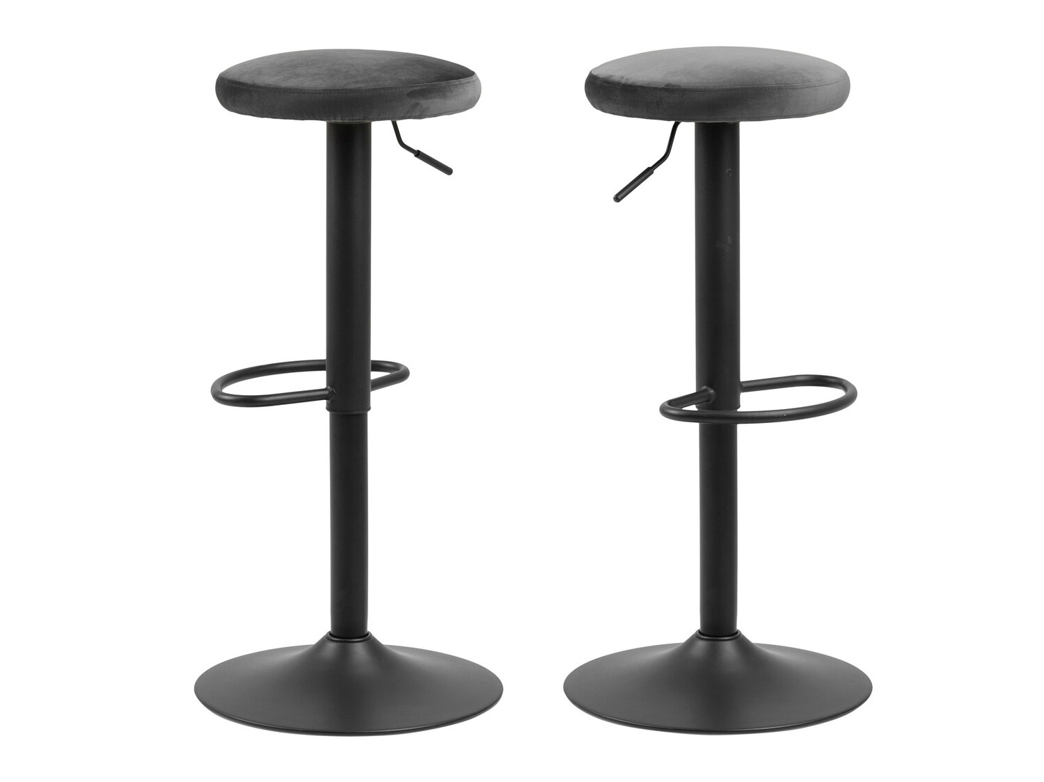 Низкий барный стул Norsica 325 (Тёмно-серый)