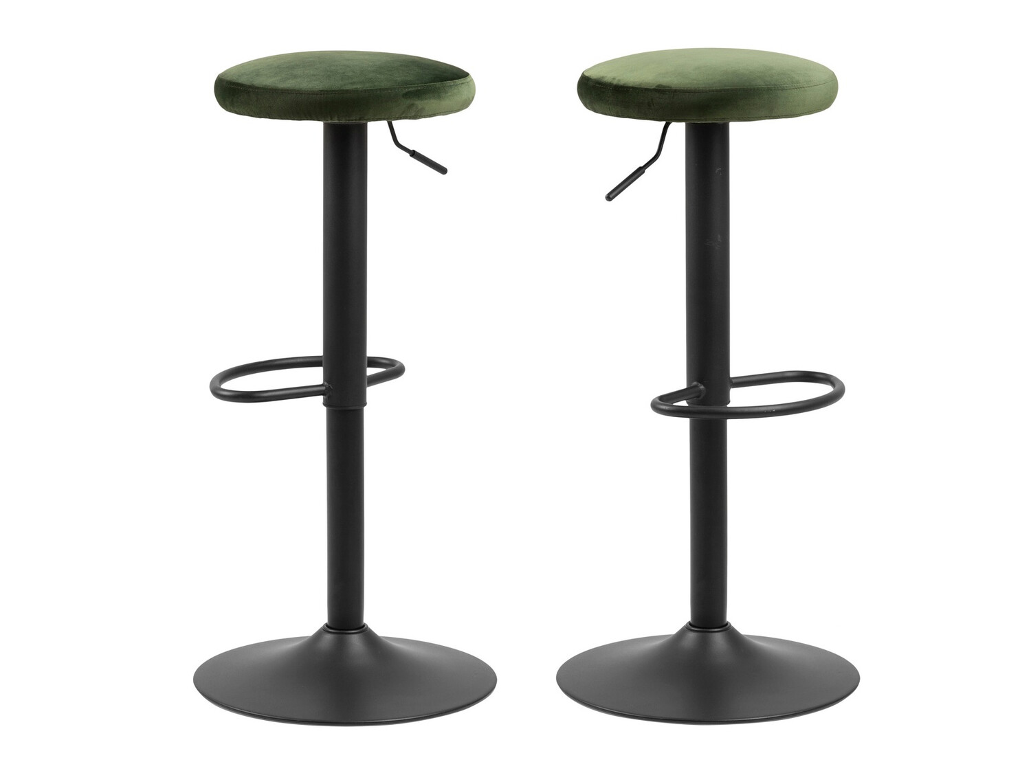 Низкий барный стул Norsica 325 (Темно-зеленый)