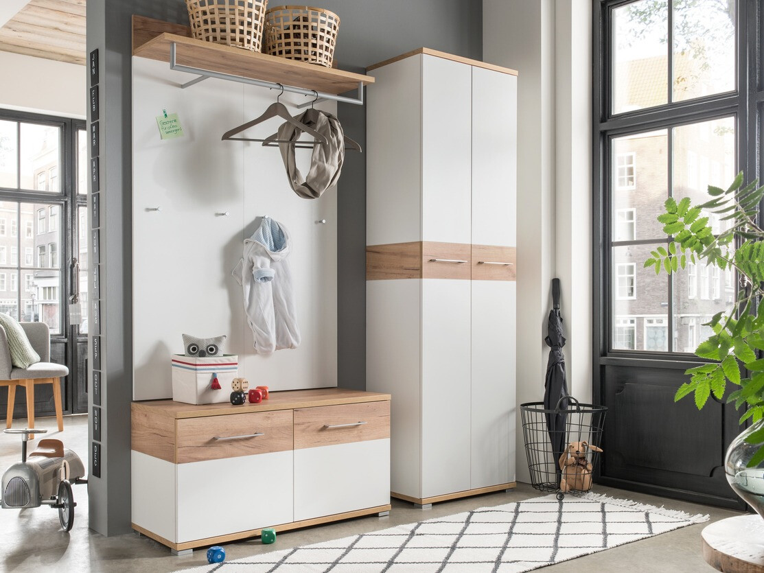 Kurpju kaste Nuveno 102 (Balts + Navarra ozols)