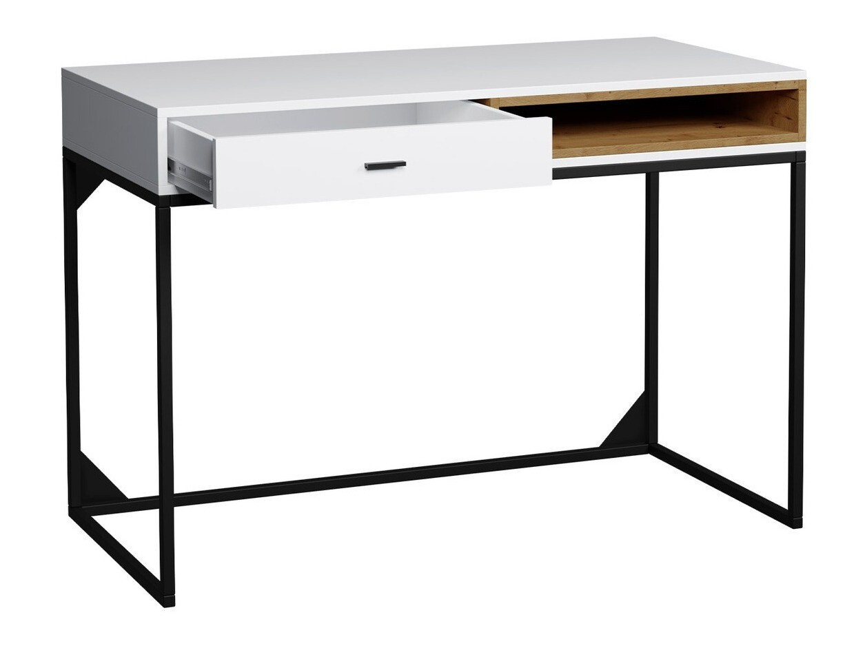 Mājas biroja komplekts Baltesi 116 (Artisan ozols + Melns)