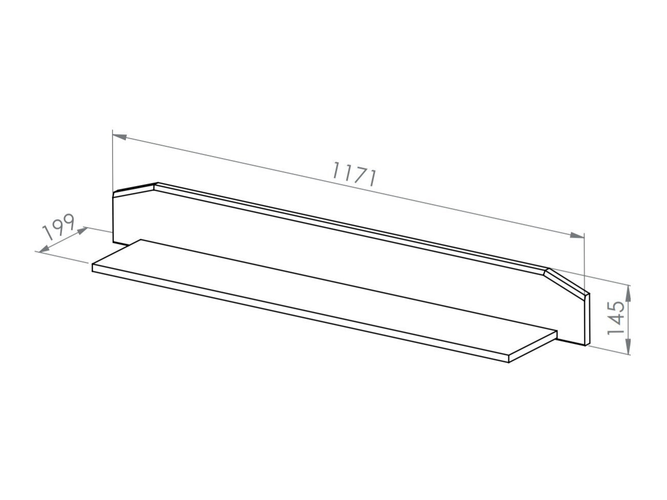 Piekarams plaukts Mavevare 106