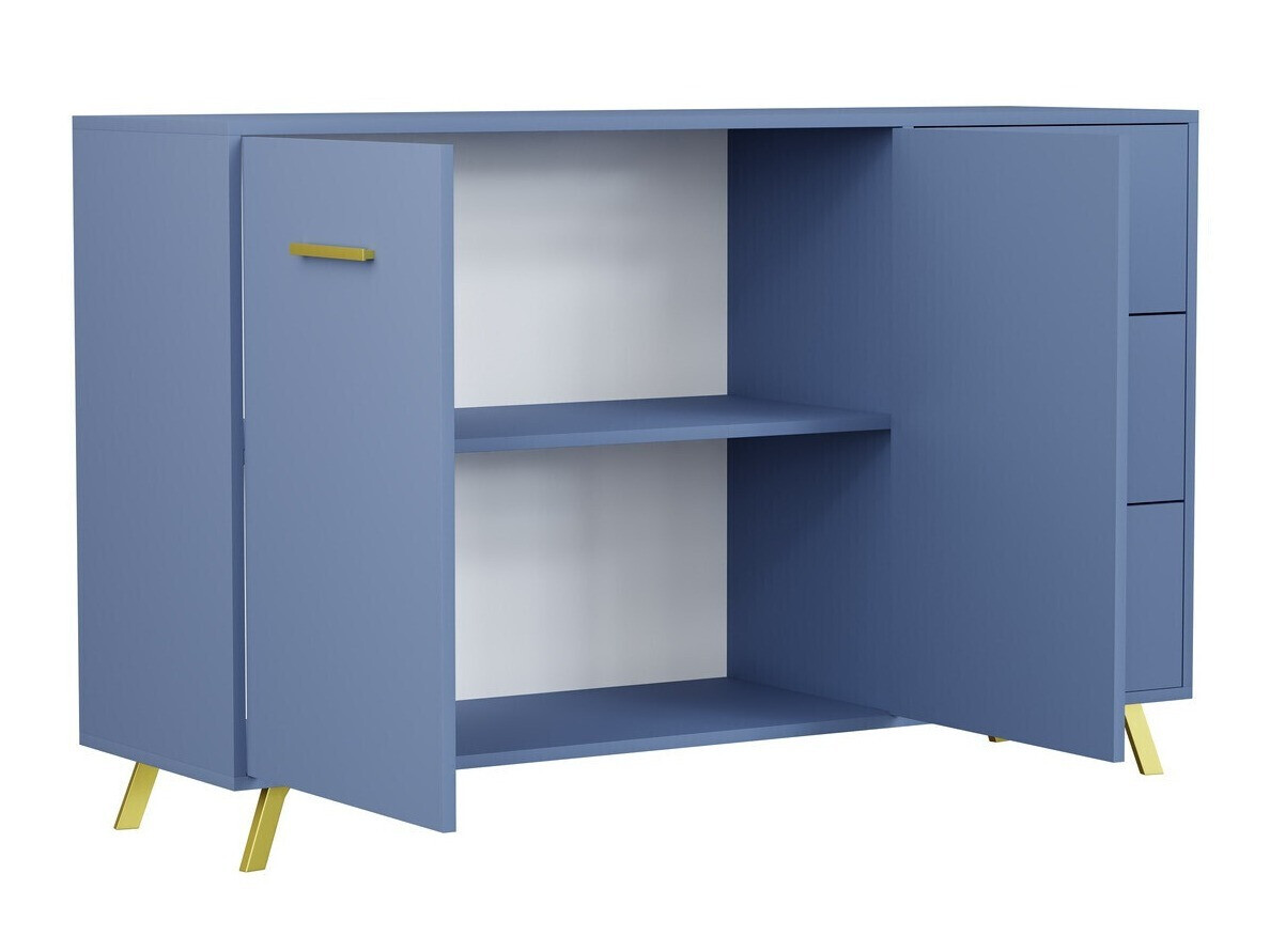 Спальный гарнитур Dortivu 154 (Синий + Inari 96)