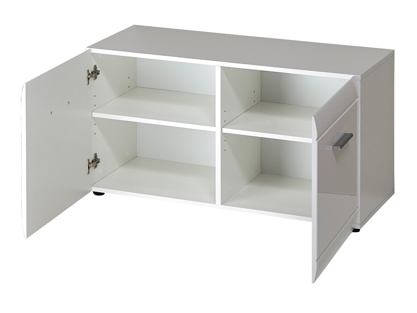 Тумба для обуви Livromu 106 (Глянцевый белый)