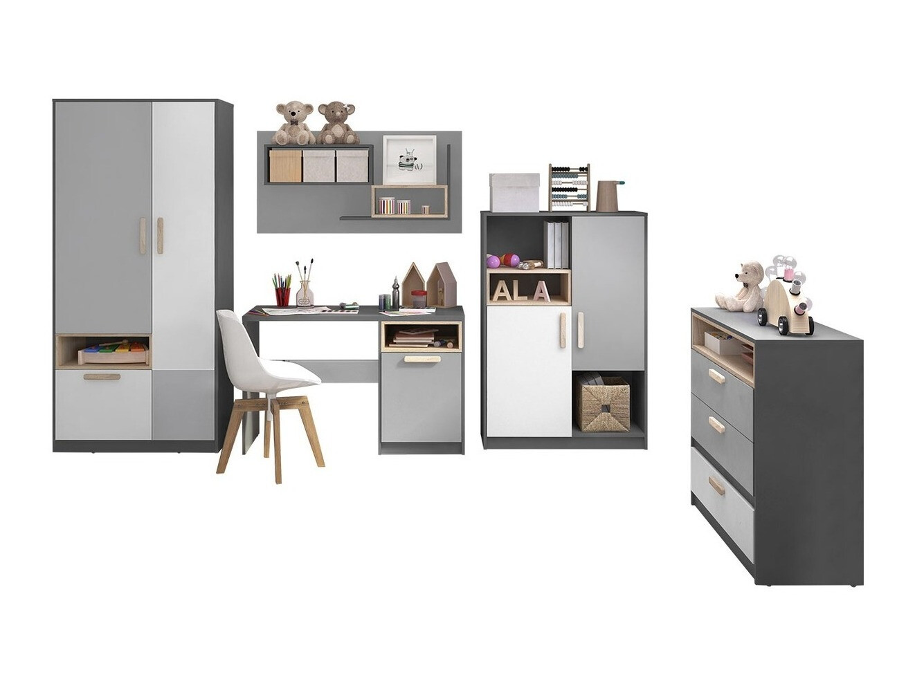 Bērnu istabas komplekts Veravie 124