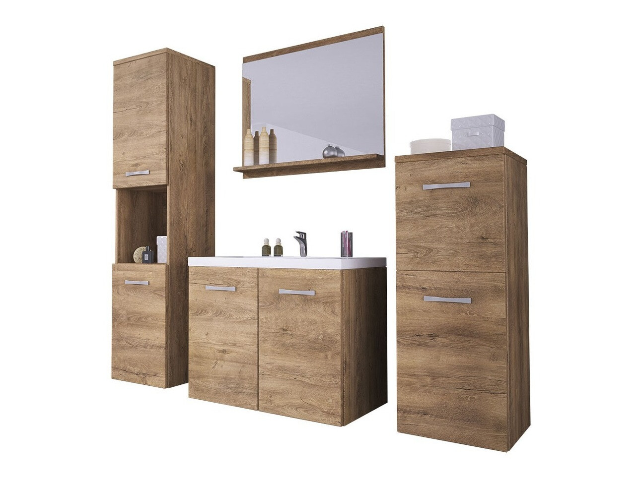 Набор для ванной комнаты Sarasota 108 (Дуб лефкас)