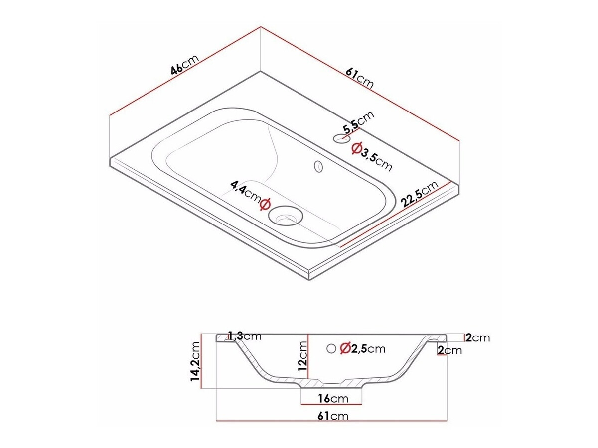 Набор для ванной комнаты Tucson 105 (Венге)