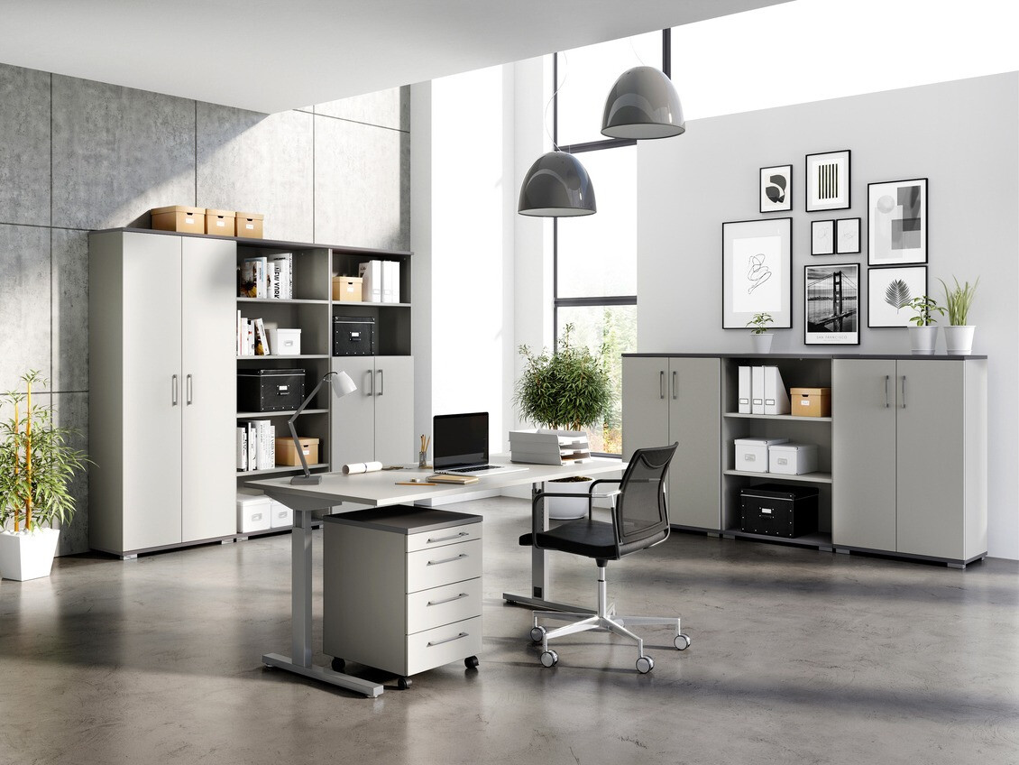 Plaukts Lartesi 100 (Grafīts + Gaiši pelēks)