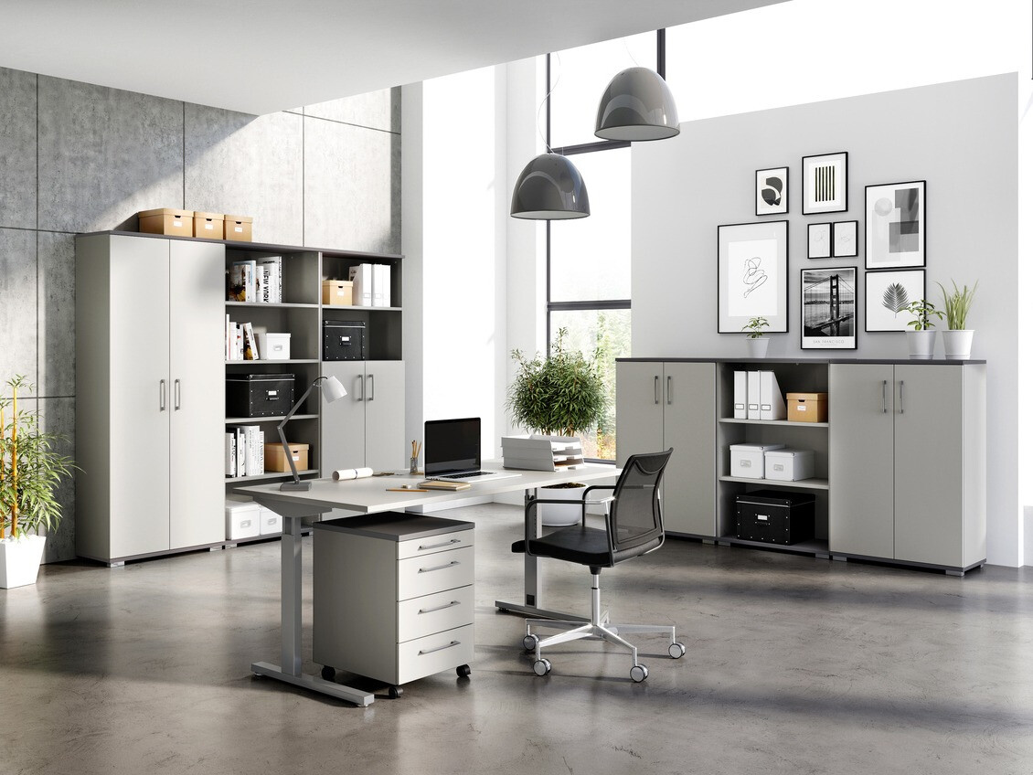 Plaukts Lartesi 103 (Grafīts + Gaiši pelēks)