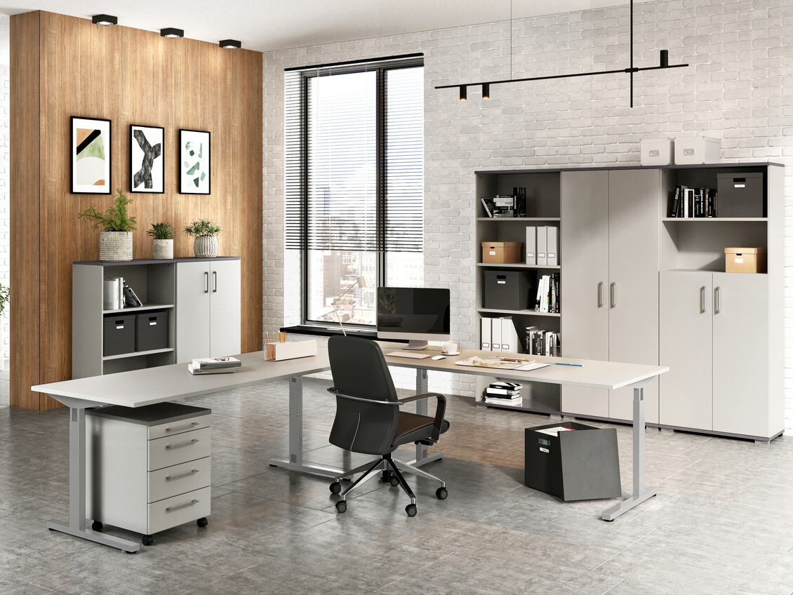 Plaukts Lartesi 103 (Grafīts + Gaiši pelēks)