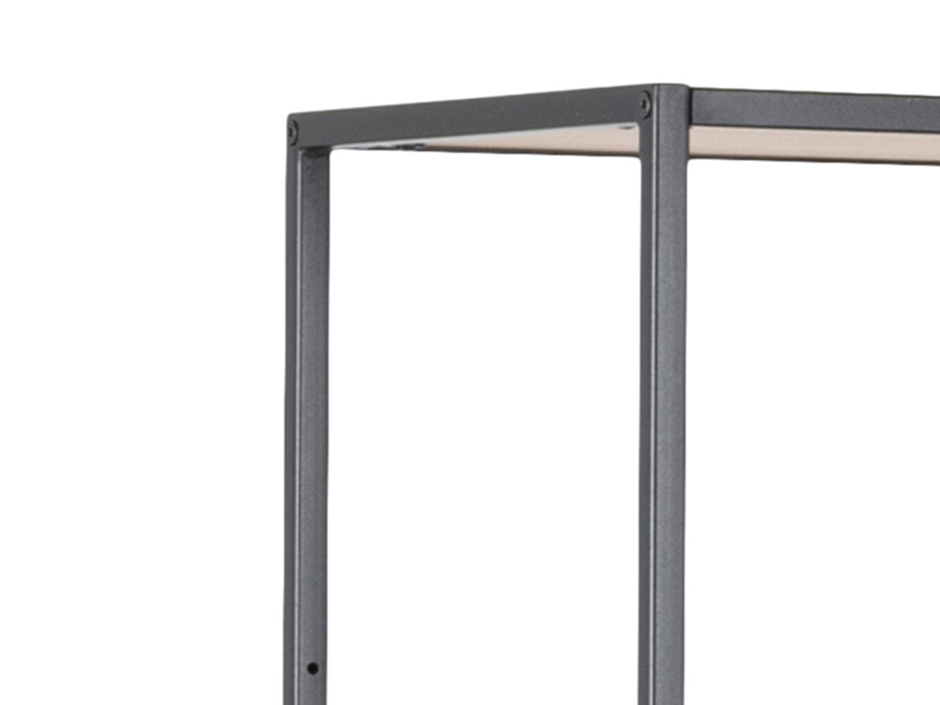 Стеллаж Norsica Sevferi 134 (Дикий дуб + Чёрный)