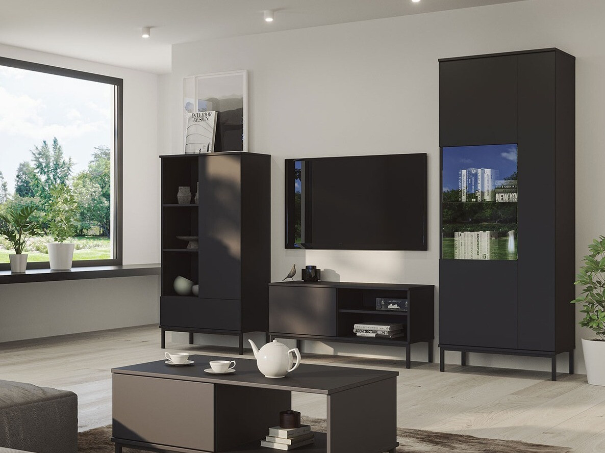 Стеллаж Lomsore 103 (Чёрный)