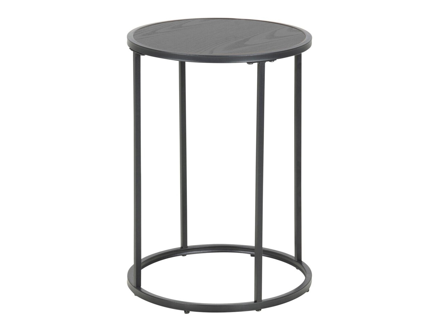 Kafijas galdiņš Norsica Sevferi 118 (Melnie pelni + Melns)