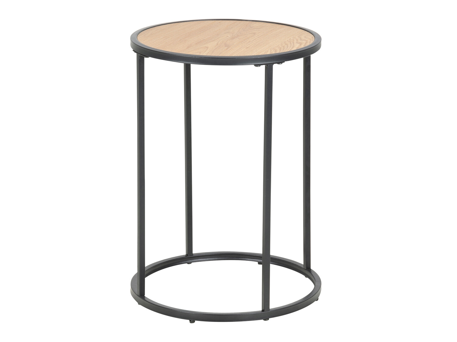 Kafijas galdiņš Norsica Sevferi 118 (Savvaļas ozols + Melns)