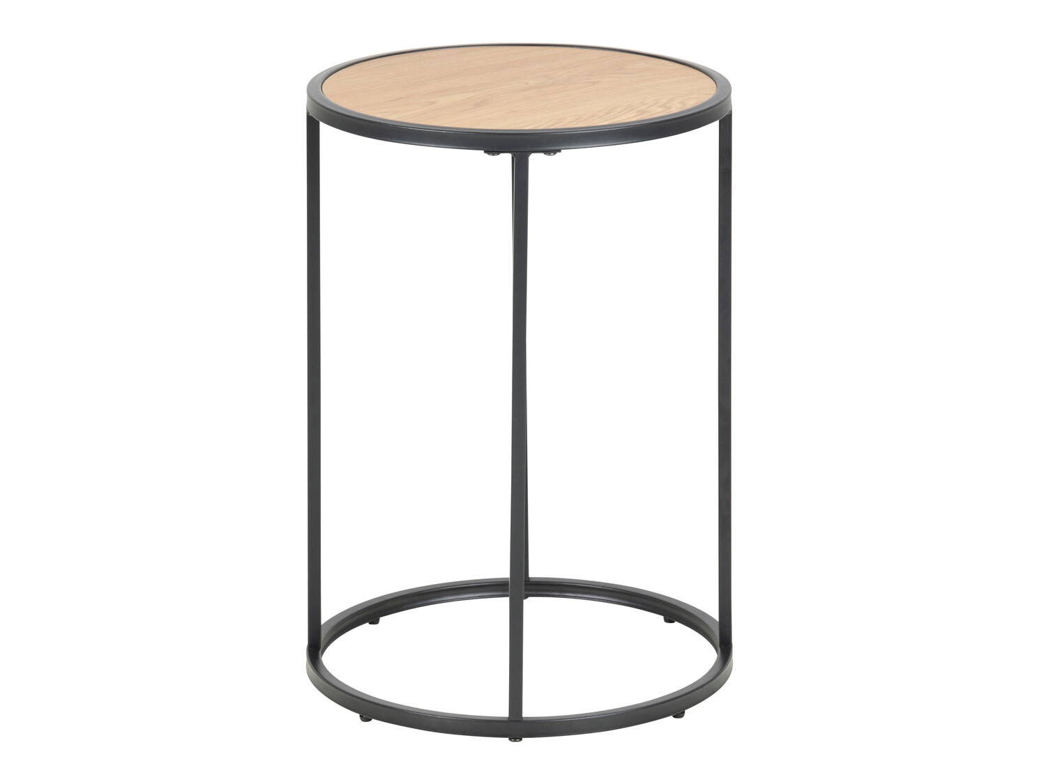 Kafijas galdiņš Norsica Sevferi 118 (Savvaļas ozols + Melns)