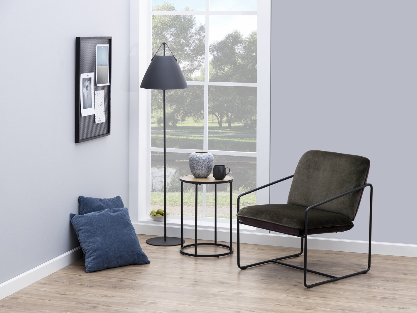 Кофейный столик Norsica Sevferi 118 (Дикий дуб + Чёрный)