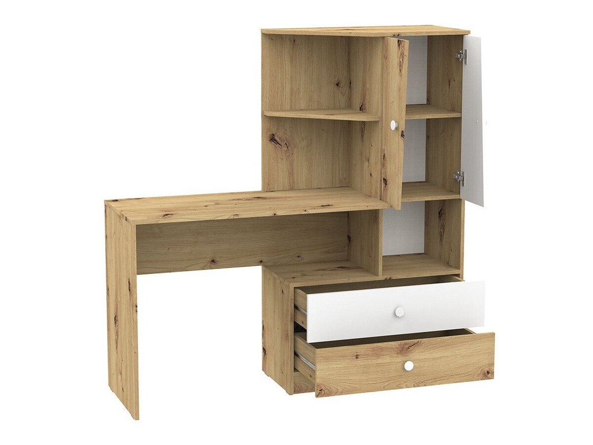 Mēbeļu komplekts Almira 116 (Artisan ozols + Balts)