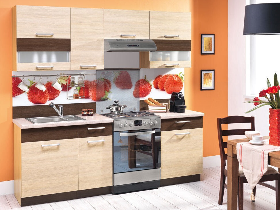 Модульный шкафчик для встроенной техники Mode Light 114