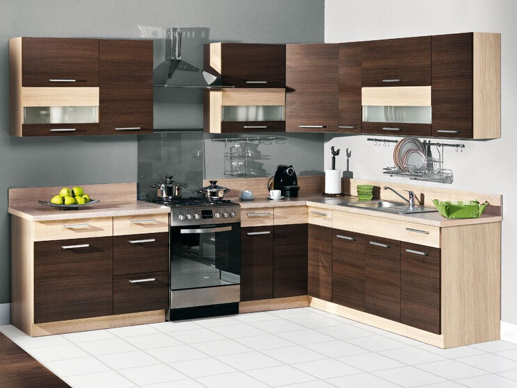 Moduļu skapis iebūvējamai tehnikai Mode Dark 114