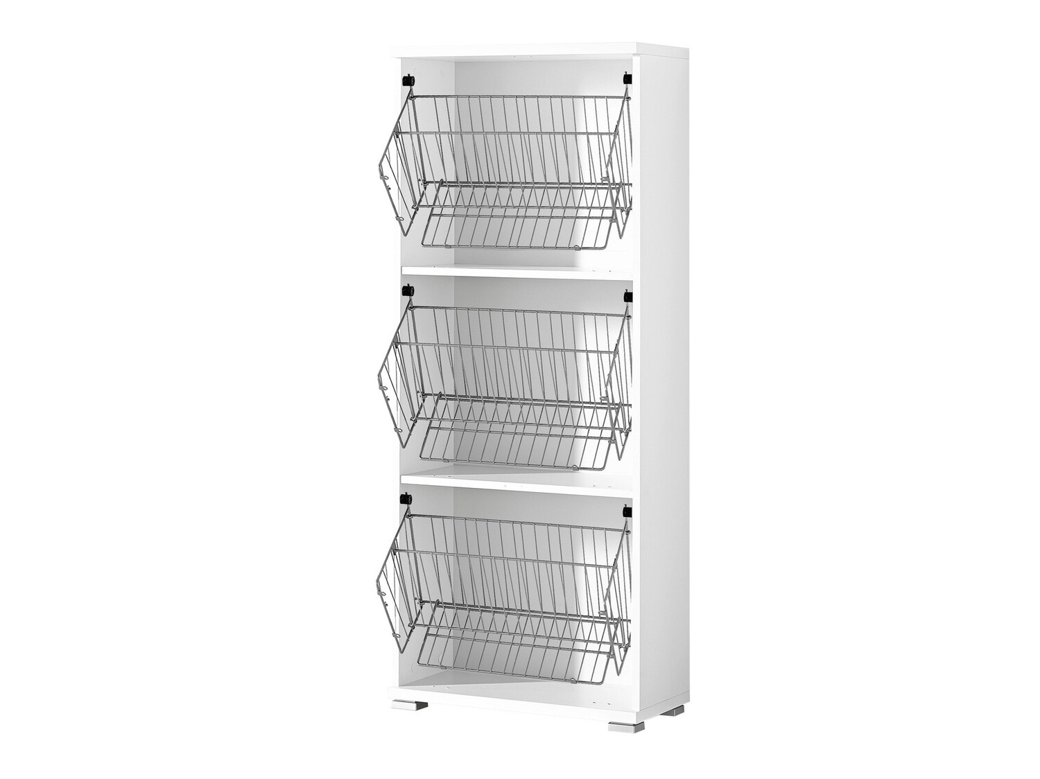 Kurpju kaste Veltena 106 (Glancēts balts + Melns)