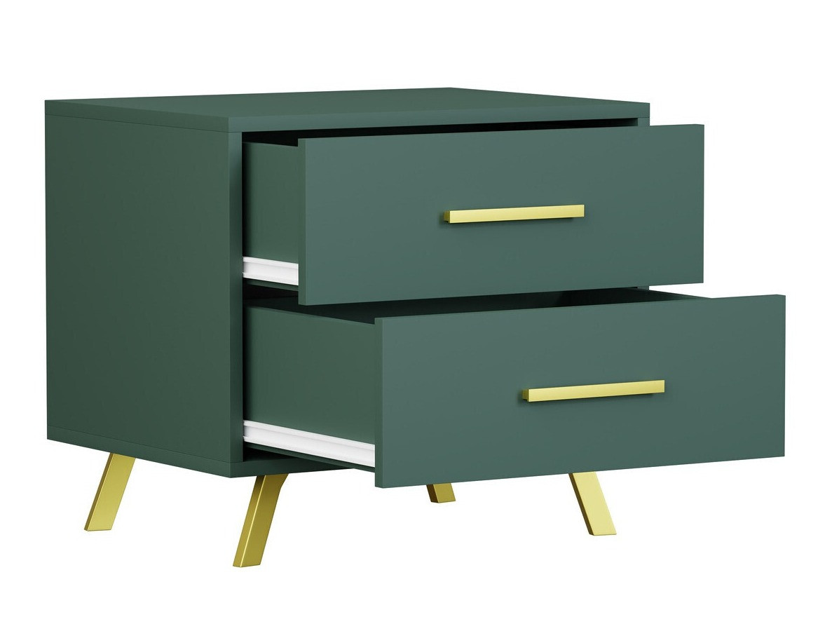 Mēbeļu komplekts Dortivu 122 (Zaļš + Lux 23 + Lux 06)