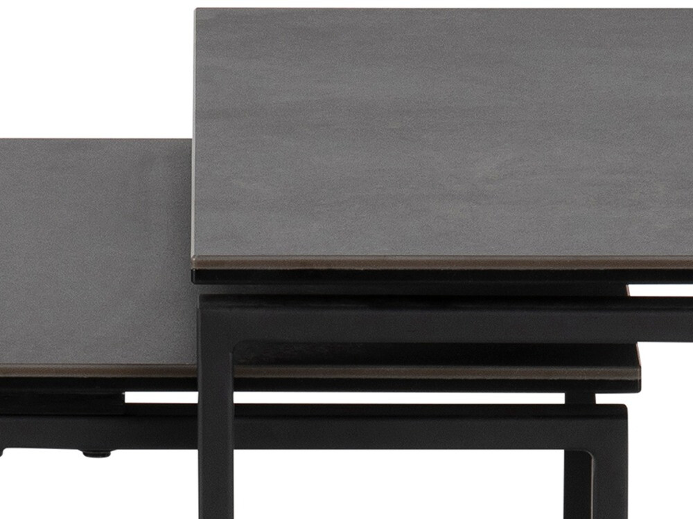 Комплект кофейных столиков Norsica 406 (Чёрный)