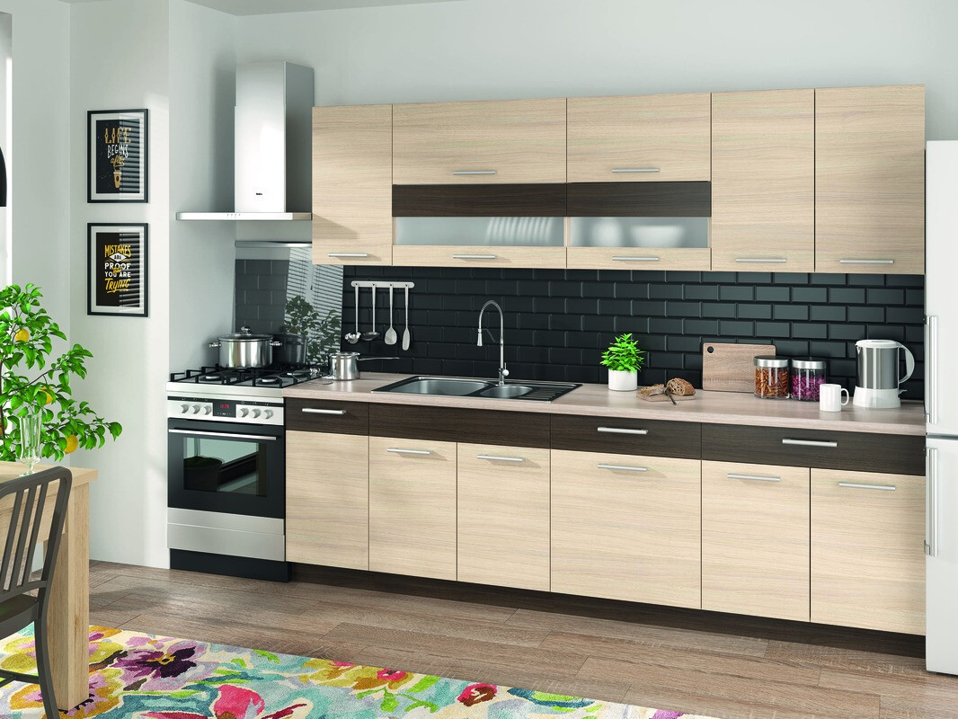 Модульный шкафчик под раковину с дверцами Mode Light 116