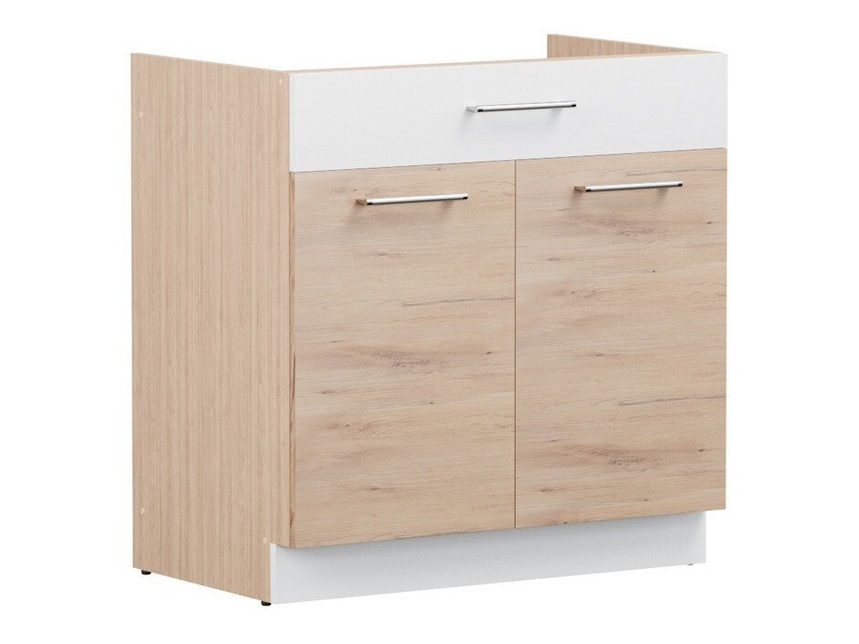 Модульный шкафчик с выдвижным ящиком и дверцами Mode Beech 117