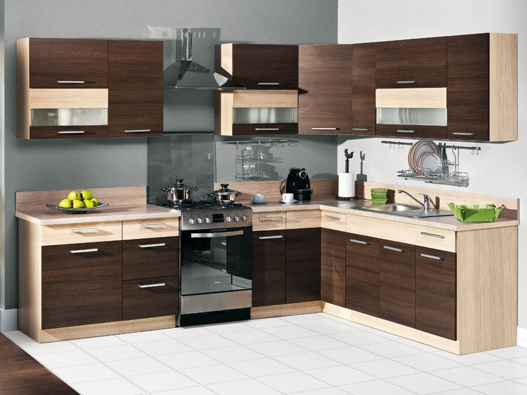 Moduļu skapis ar atvilktni un durvīm Mode Dark 117