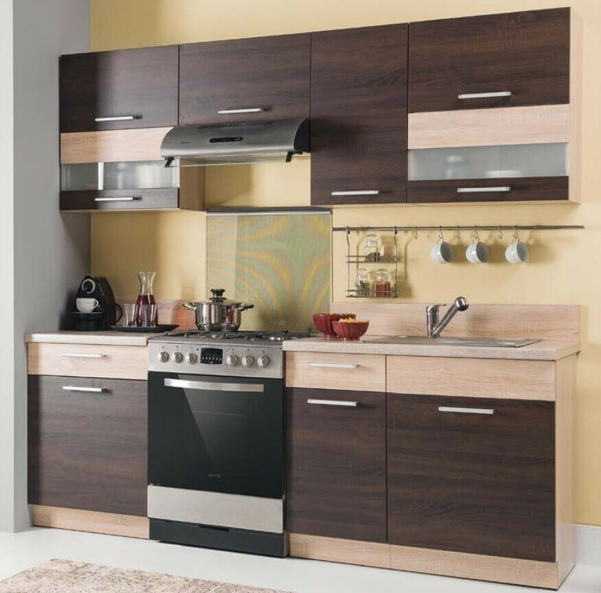 Moduļu skapis ar durvīm Mode Dark 119