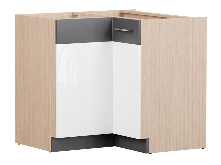 Moduļu stūra skapis Mode White 118